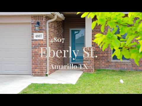 4807 Eberly St, Amarillo, TX home video tour