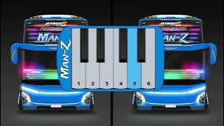 Not Telolet halo halo Bandung by Seniman Angin || Not Pianika ||