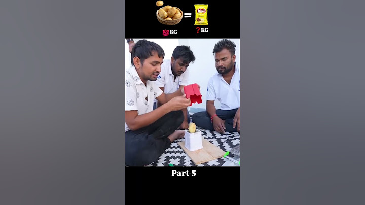 100Kg Potato = How Many IndiansProducts..?#lays #potato #cookingram