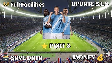Soccer Manager 2026 Full Facilities Save Data Part 3