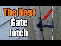 The Best Gate Latch For Your Fence And How To Install It | THE HANDYMAN |
