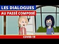 French Conversation in Passé Composé