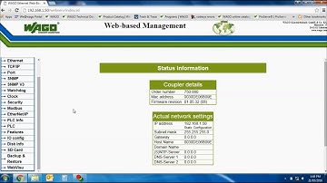WAGO Ethernet Starter kit Part 6 - Backup and Restore