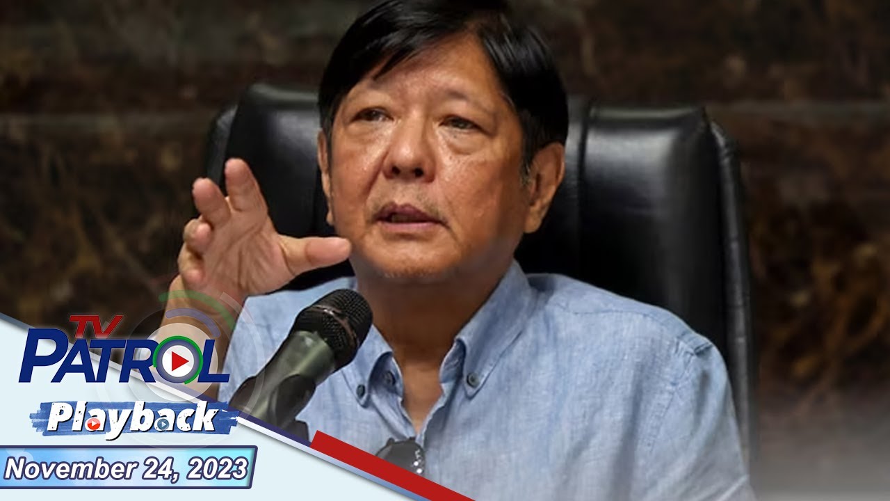 TV Patrol Playback | November 24, 2023