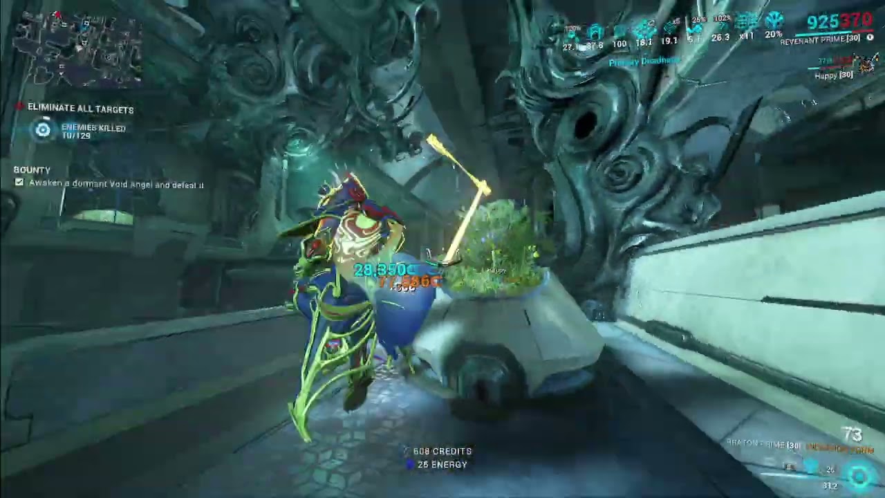 Warframe - Zariman Exterminate (Corpus Faction)Tier 5 Bounty - Revenant Prime