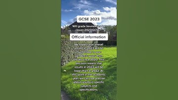 GCSE 2023: Grade Boundaries