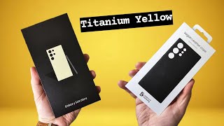 Samsung Galaxy S24 Ultra Unboxing | Titanium Yellow