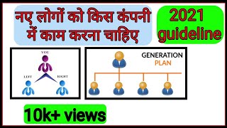 Which are best plan network marketing | binary plan Vs generation plan |hibrate plan| direct selling Wealth