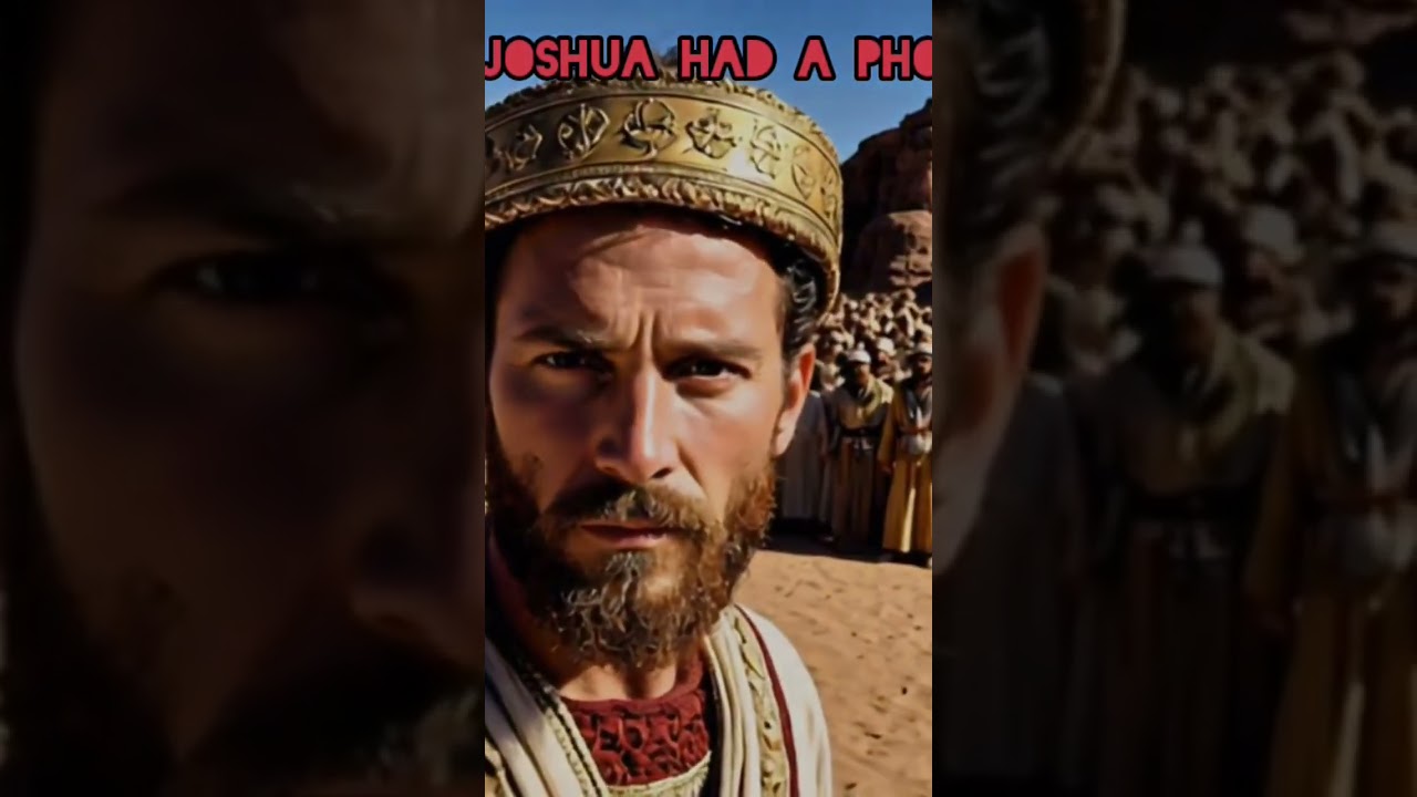 If Joshua had a phone before marching to Jericho. 