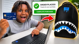 Boy STEALS Mom’s Credit Card to Buy a SPRAYGROUND Backpack, He Instantly Regrets It