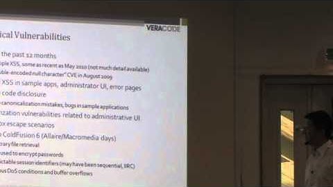 OWASP AppSec 2010:  Deconstructing ColdFusion  1/3