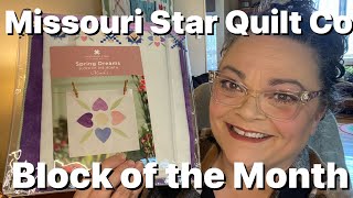 Missouri Star Quilt Co 2026 Block of the Month - Spring Dreams - Block 5