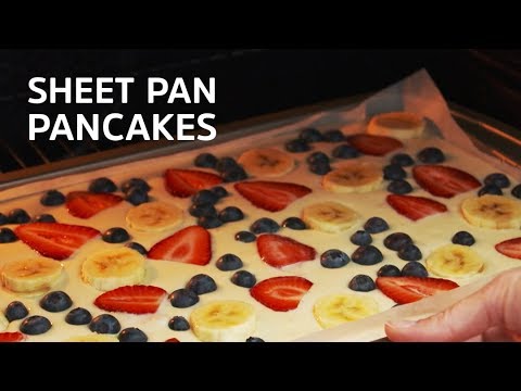 Sheet Pan Pancakes