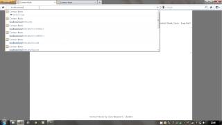 PHP and MySQL 2 - Creating a Dummy Contact Book