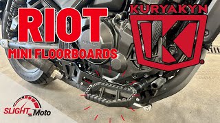 Honda Rebel - Kuryakyn Riot Mini Floorboards - Install (CMX1100)