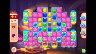 HomeScapes Level 392 no boosters (18 moves)