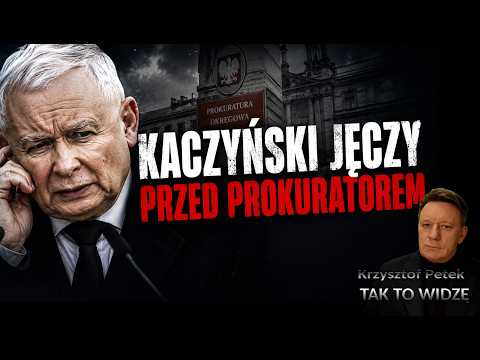 Kaczyński groans before the prosecutor