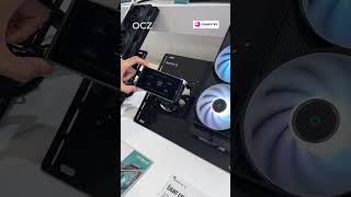 จอใหญ่ขึ้นแถมพับได้! พาดู DeepCool LT360 VISION ARGB นวัตกรรมบล็อกน้ำบานพับกลางงาน Computex 2026