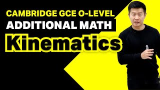 Kinematics | Achevas O-Level/IP Additional Math Tuition