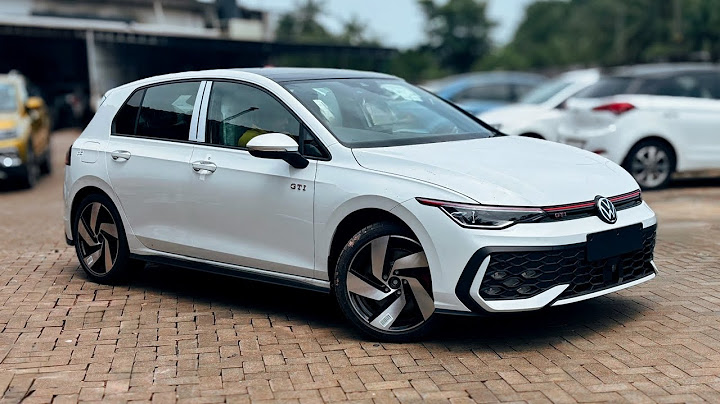 265 Horsepower Beast 🔥 Volkswagen Golf GTI White | POV