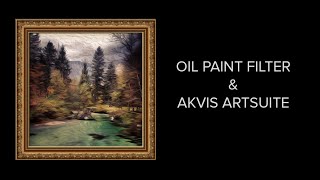 Compositions Using Photoshop's Oil Paint Filter and Akvis ArtSuite screenshot 2
