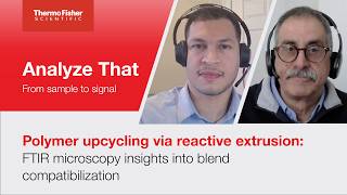 Polymer upcycling via reactive extrusion:  FTIR microscopy insight into blend compatibilization