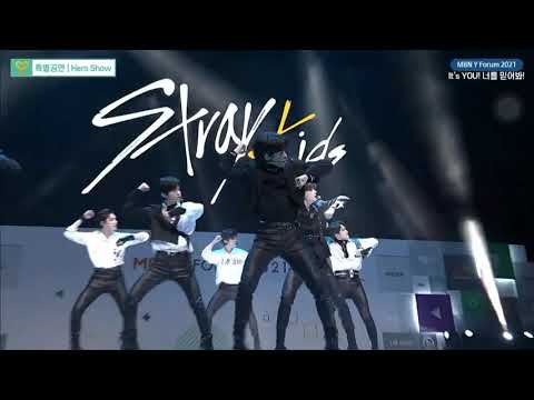 MBN Y FORUM 2021 | HERO SHOW | STRAY KIDS - BACK DOOR SPECIAL STAGE