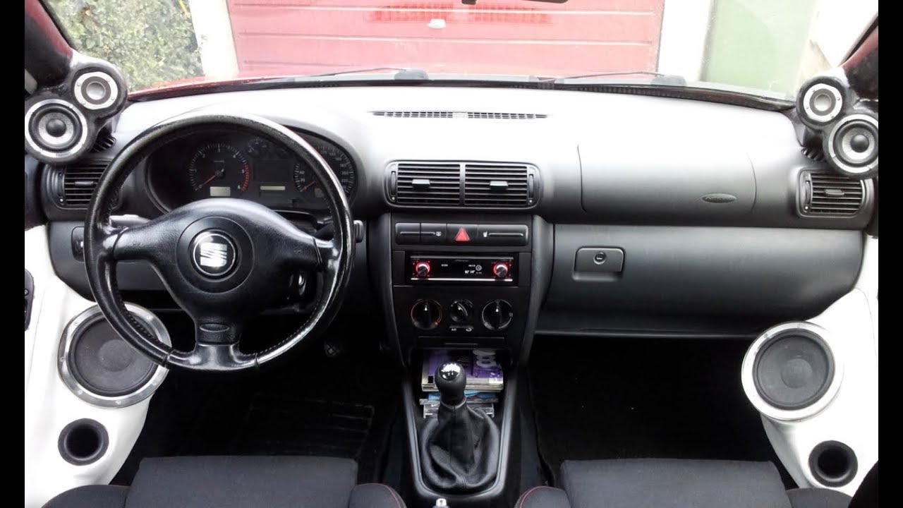 Seat Leon mk1 audio system 4way active Focal, Brax, DLS, Helix