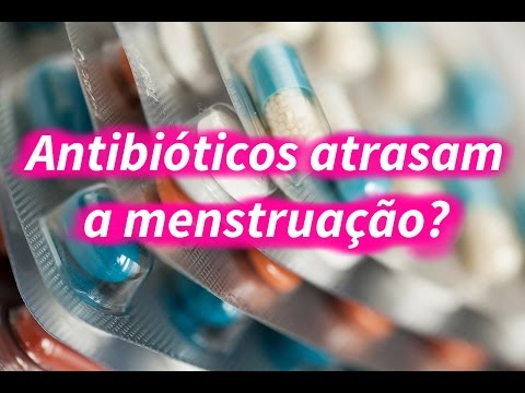 Vídeo: Os antibióticos atrasariam a menstruação?