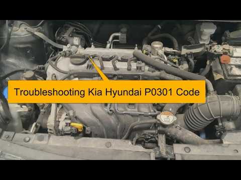 Troubleshooting Kia Hyundai P0301 Code: Cylinder 1 Misfire Detected
