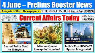 4 June 2026  Current Affairs Today  The Hindu News Analysis Indian Express News  Pib Analysis
