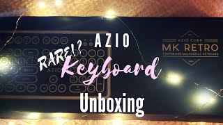 [ASMR UNBOXING] Rare and hard to find AZIO keyboard!💫 screenshot 1