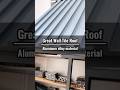 If you had known such a thing existed, would you still have a metal roof? #aluminum #aluminumroof