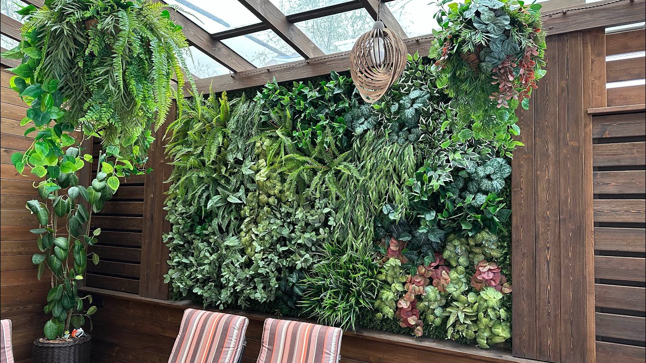 Озеленение частной летней террасы (веранды) - YouTube