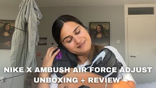 Nike x Ambush Air Force Adjust ‘Black and Psychic Purple’ | Unboxing + Review