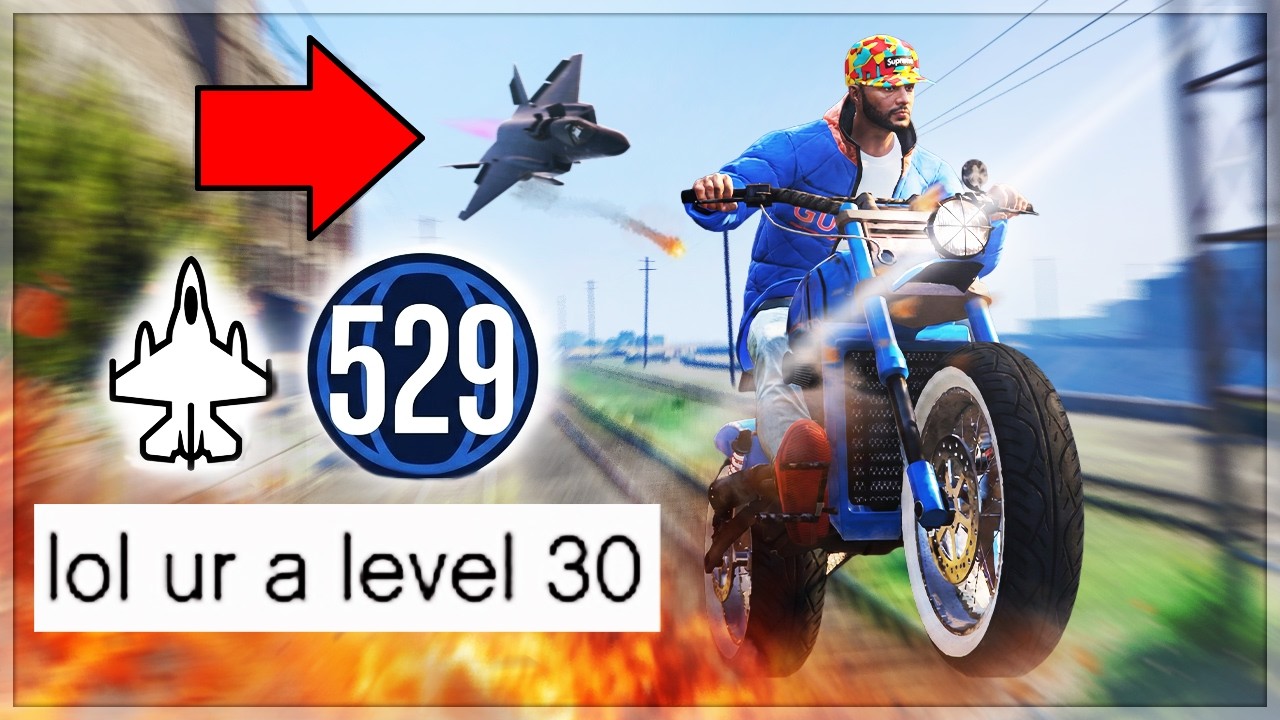 Rage Baiting High Ranks With My WEAPONIZED Death Bike on GTA Online!