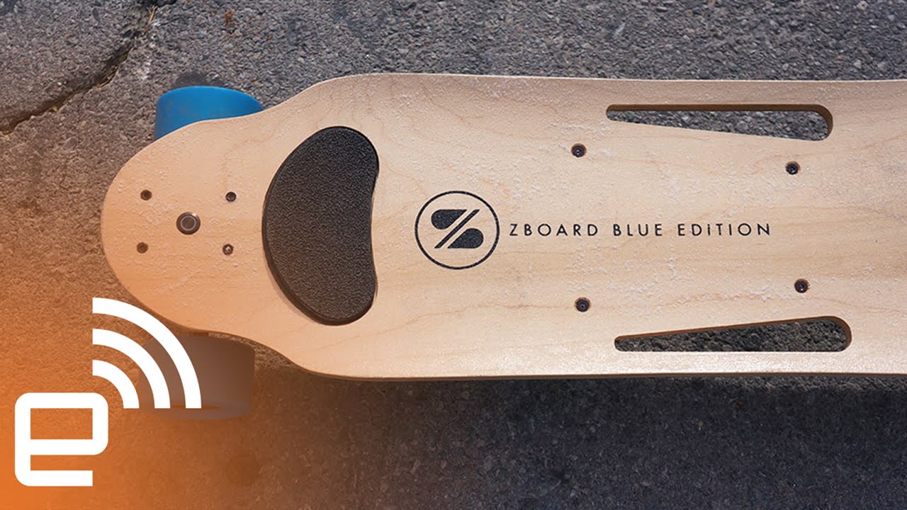 First look at the ZBoard 2 Blue Edition CES 2015 YouTube