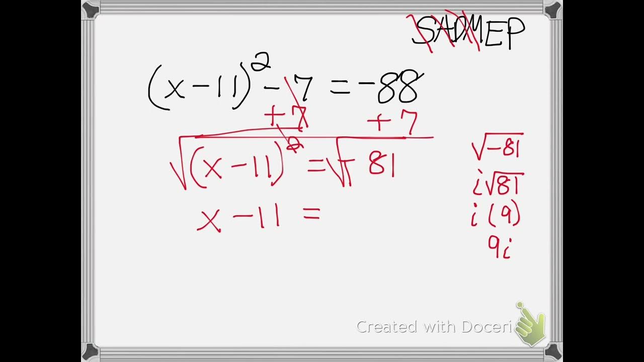 solve-by-taking-square-roots-complex-solutions-youtube