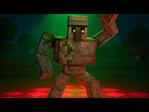 How to build dancing iron Golem | step- by- step Normal speed Tutorial (no music)