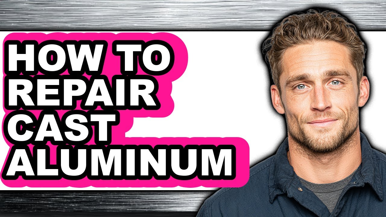 How to Repair Cast Aluminum (easy Method)