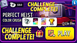 Mixy Meow Solo / Color Crush Mushrooms Perfect Heist Solo Challenge | Match Masters Solo Challenge screenshot 5