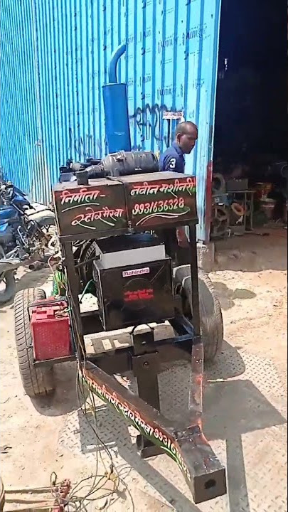 Mahendra 2 silender dj tent ke liye best millage dene wala Genset
