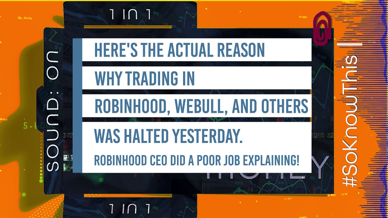CREDIT CRISIS at Robinhood and Webull & that's why they stopped trading GME Stock