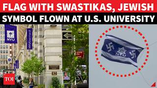 SHOCKING! Swastika Flag With Star Of David RAISED On NYU Campus As Students Watch; Mamdani Says…