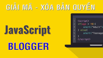 Hướng dẫn giải mã xóa bản quyền chân trang template blogspot
