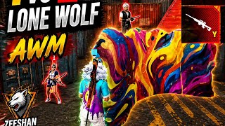 AWM One Tap 1vs2 💀 Lone Wolf Domination | Zeeshan Gamer