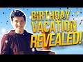 Secret Birthday Vacation REVEALED!!