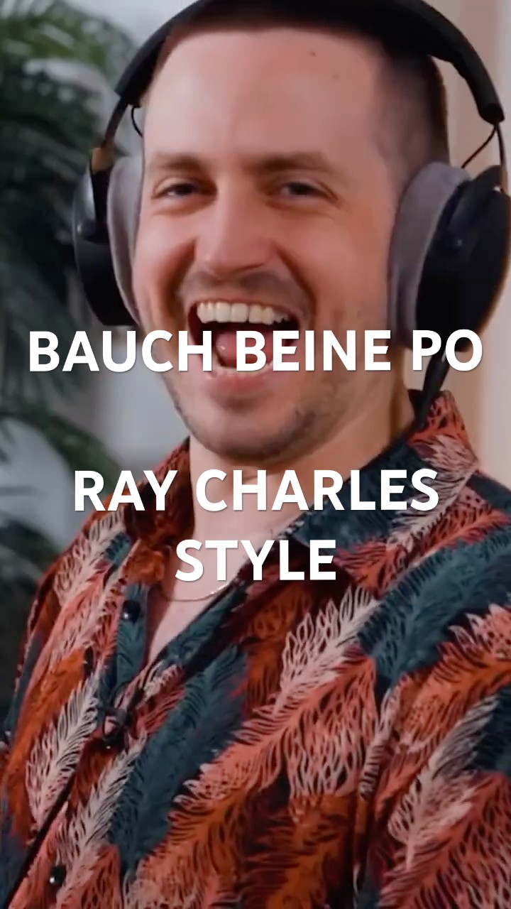 Bauch Beine Po von Shirin David als Ray Charles-Version! #shirindavid #cover #5styles