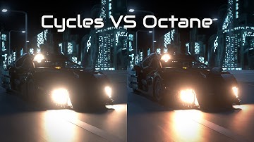 Blender Cycles vs Octane | No Commentary Part 1 of 2