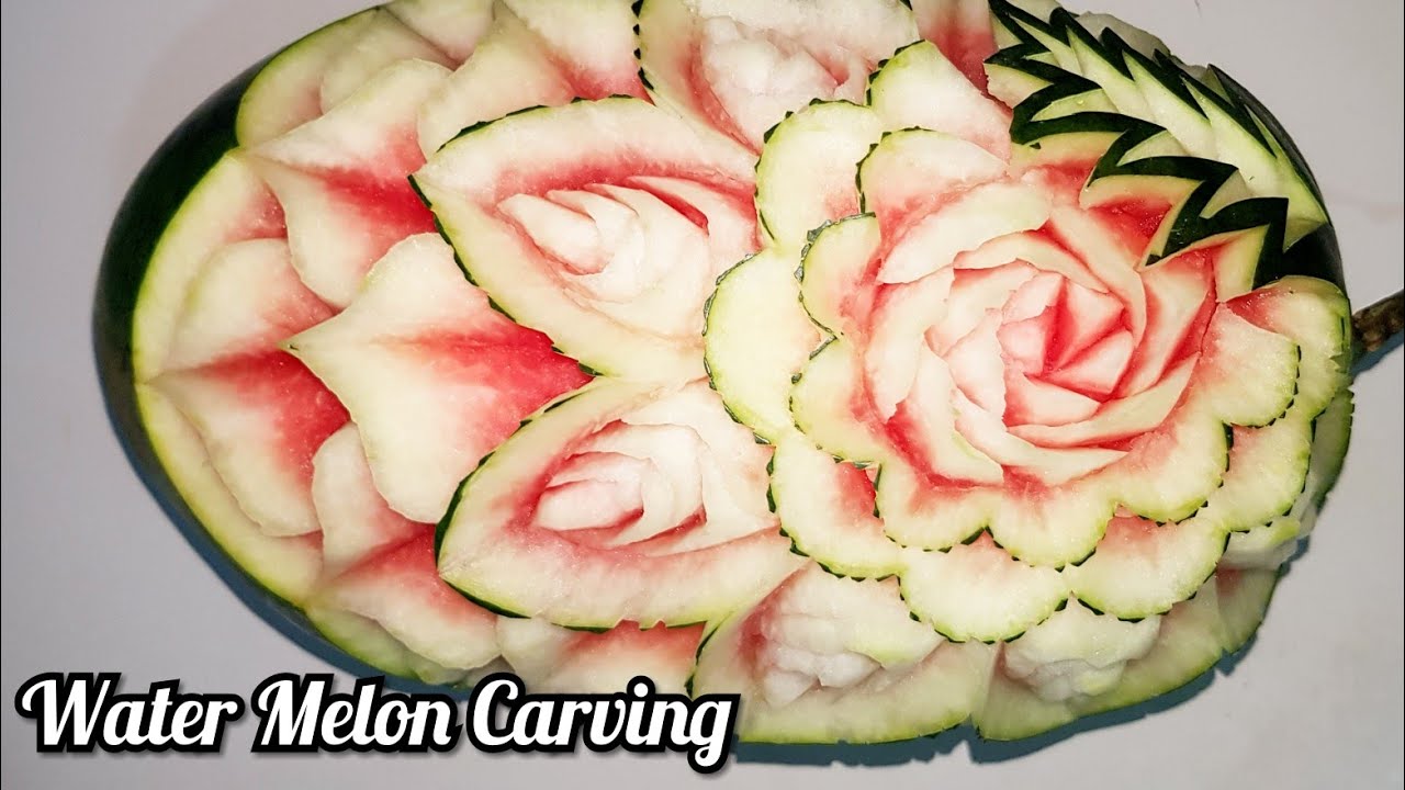 Water Melon Carving Arts | by Khmer Carving Arts | how to Carving Fruit
